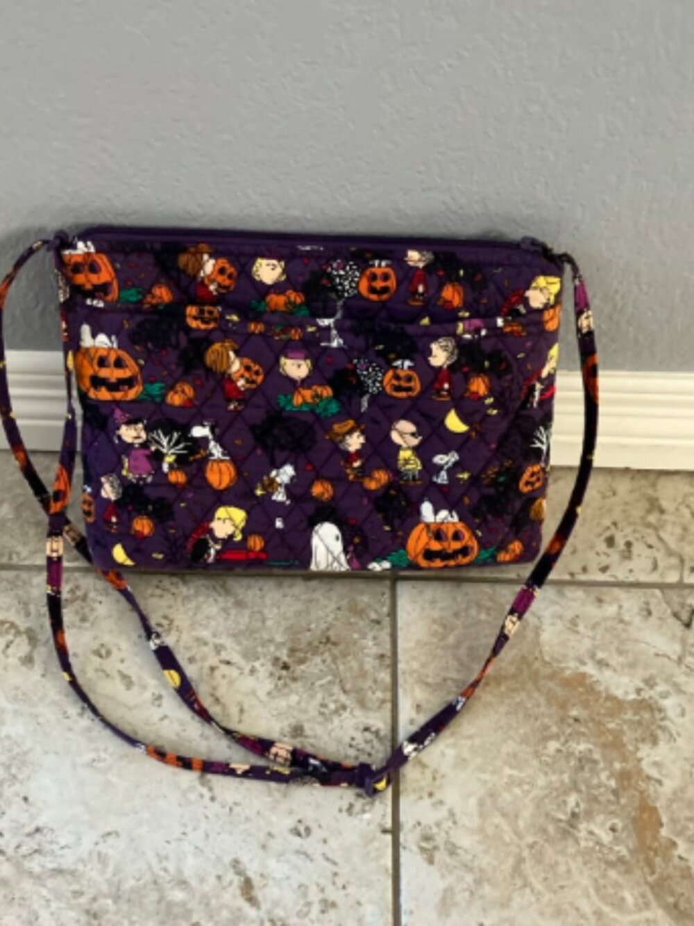 Vera Bradley Peanuts Halloween pattern Bag